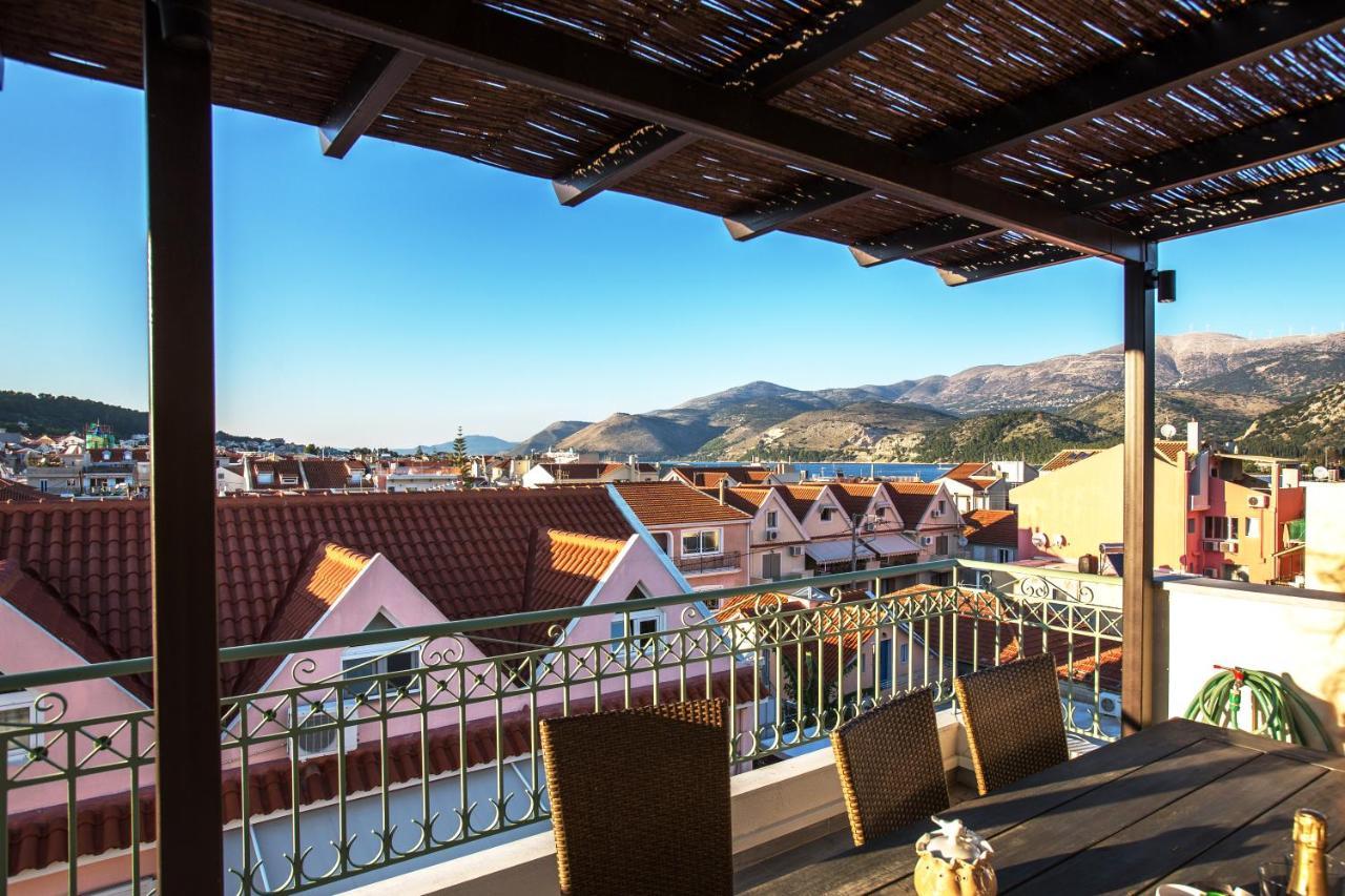 Panoramic Luxurious Penthouse Leilighet Argostoli  Eksteriør bilde