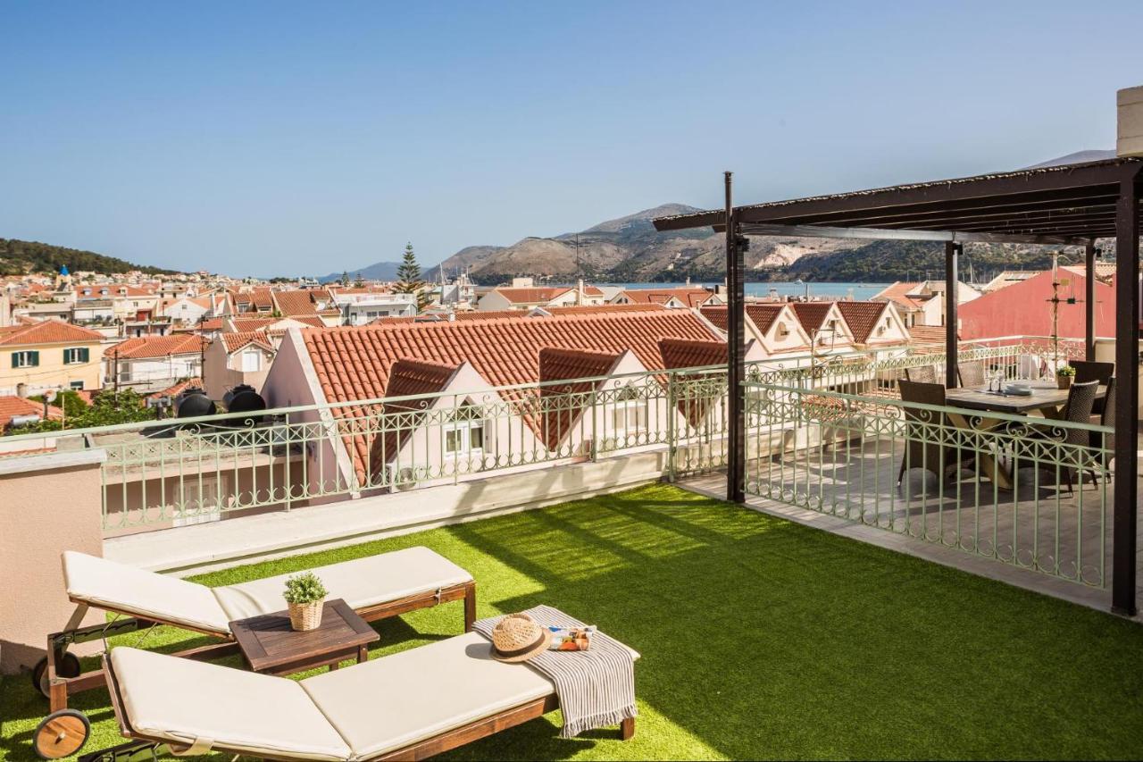 Panoramic Luxurious Penthouse Leilighet Argostoli  Eksteriør bilde